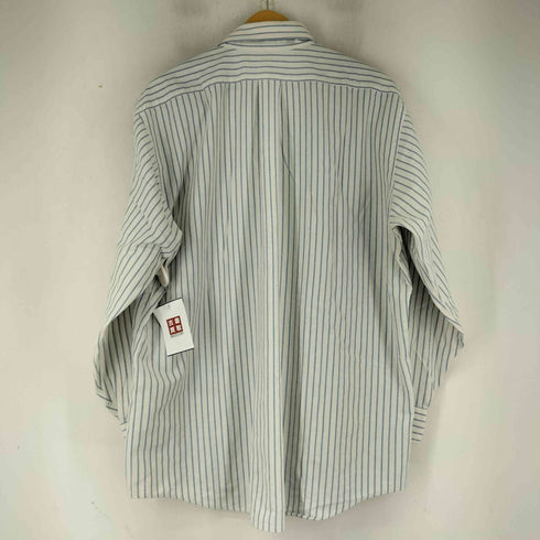 エルエルビーン L.L.Bean 80-90S USA製 L/S ストライプシャツ メンズ