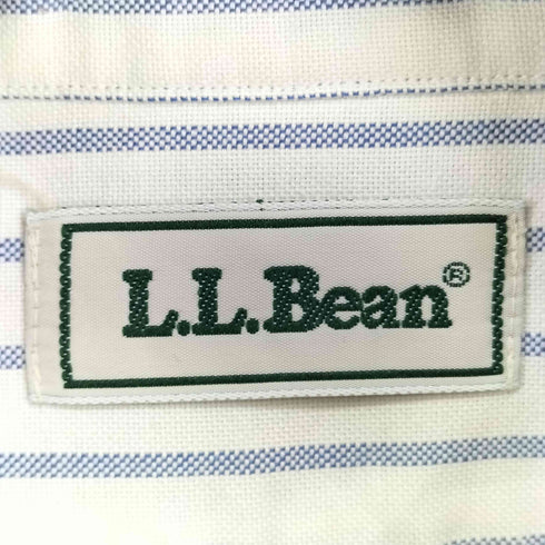 エルエルビーン L.L.Bean 80-90S USA製 L/S ストライプシャツ メンズ
