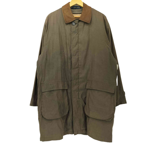 ポロバイラルフローレン Polo by RALPH LAUREN 90s Polo University ライナー付 襟レザー ハンティングジャケット メンズ import:M