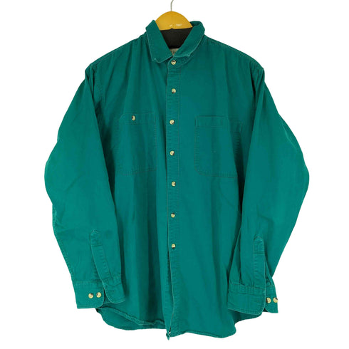 セントジョンズベイ STJOHNS BAY 90S フランネルシャツ メンズ import:L