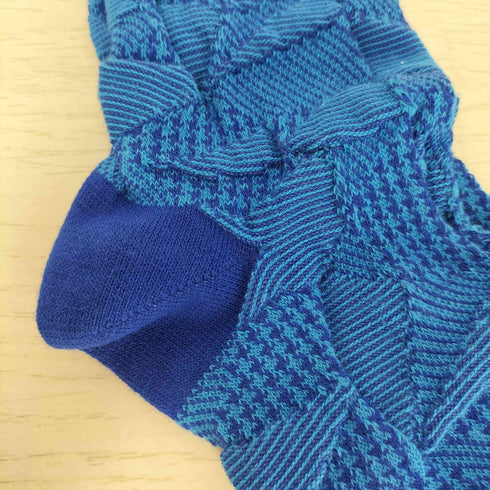 イッセイミヤケメン ISSEY MIYAKE MEN アクリル混 立体 靴下 メンズ