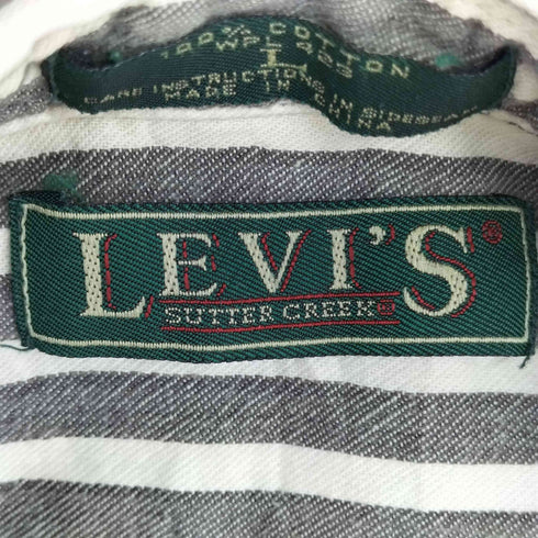 リーバイス Levis 90S コットン ストライプ L/S シャツ メンズ import:L