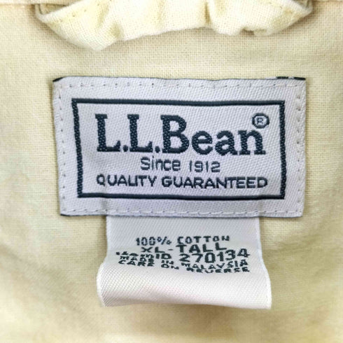 エルエルビーン L.L.Bean 90S コットン L/S ワークシャツ メンズ JPN:XL