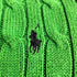 ポロバイラルフローレン Polo by RALPH LAUREN 90S ロゴ刺繍 ケーブルニット レディース import:XL