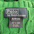 ポロバイラルフローレン Polo by RALPH LAUREN 90S ロゴ刺繍 ケーブルニット レディース import:XL