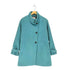 アーヴェヴェ a.v.v cashmere カシミヤ混 スタンドカラーミディコート レディース JPN:L