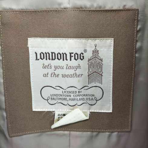 ロンドンフォグ LONDON FOG 80-90s ステンカラーコート メンズ