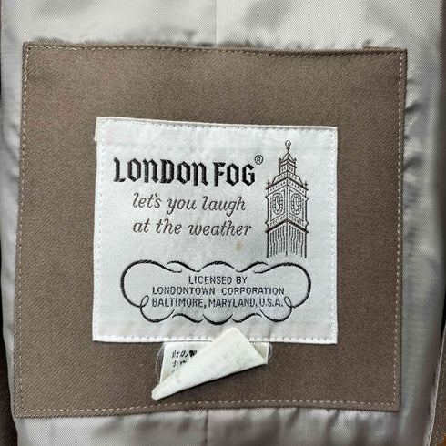 ロンドンフォグ LONDON FOG 80-90s ステンカラーコート メンズ