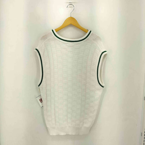 シュミーズラコステ CHEMISE LACOSTE フランス製 チルデンニットベスト メンズ 5