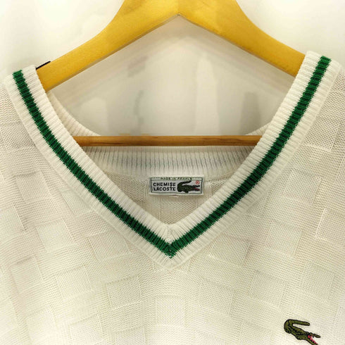 シュミーズラコステ CHEMISE LACOSTE フランス製 チルデンニットベスト メンズ 5