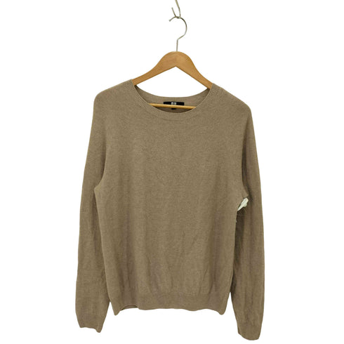 ユニクロ UNIQLO 3Dカシミヤクルーネックセーター レディース JPN:XL