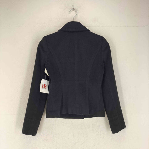 M-PREMIER 金ボタン アンゴラ混ピーコート elegance レディース JPN:36