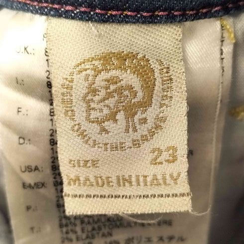 ディーゼル DIESEL CRUPEE-ZIP ストレッチスキニーデニムパンツ レディース 32×30