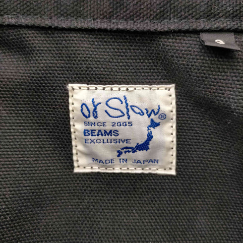 オアスロウ orSlow 25AW 別注 ZIP UP BLOUZON ジップアップ ブルゾン ジャケット メンズ JPN:3