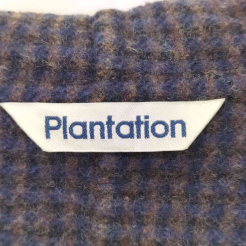 プランテーション Plantation ブランケットダブルコート レディース M