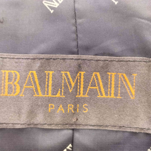 バルマン BALMAIN ラムレザージャケット レディース 9