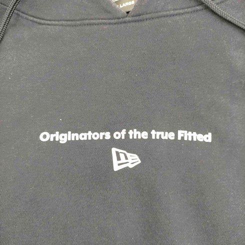 ニューエラ NEW ERA 21AW Originators of the True Fitted バックプリント サークルロゴ 裏毛 プルオーバー パーカー メンズ import:XL