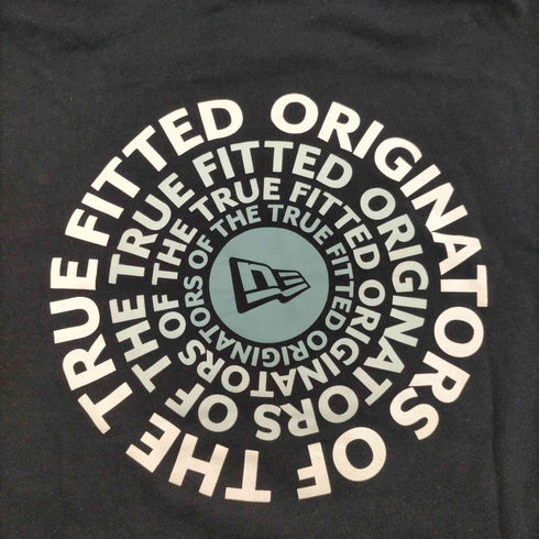 ニューエラ NEW ERA 21AW Originators of the True Fitted バックプリント サークルロゴ 裏毛 プルオーバー パーカー メンズ import:XL