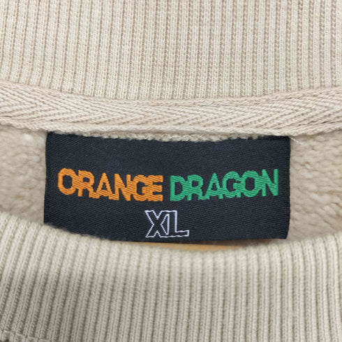 ORANGE DRAGON 両面プリントスウェット メンズ JPN:XL