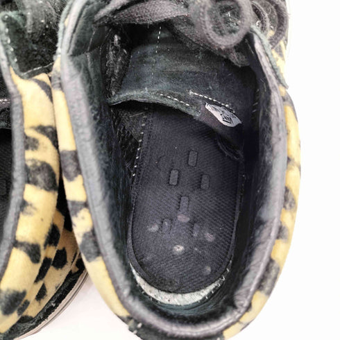 シュプリーム Supreme 17SS Sk8 Mid Velvet Leopard Black レオパード スケートミッド スニーカー メンズ JPN:27.5