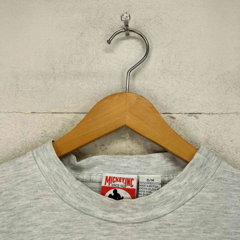 made in usa キャラクター刺繍 Tシャツ メンズ JPN:M S/M