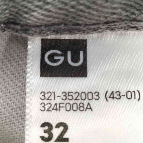 ジーユー GU バレルレッグジーンズ メンズ 32/81.5cm