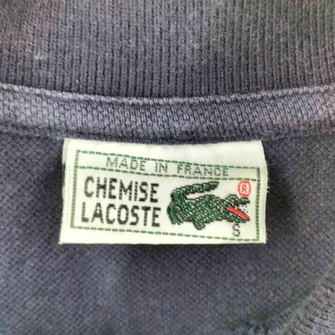 ラコステ LACOSTE 70s コットン ポロシャツ メンズ S
