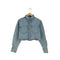 ザラ ZARA クロップドデニムジャケット レディース XS