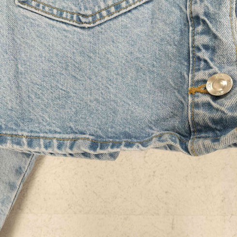 ザラ ZARA クロップドデニムジャケット レディース XS