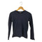 ブラックコムデギャルソン BLACK COMME des GARCONS AD2011 後染め ボーダー柄 Tシャツ レディース JPN:XS