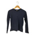 ブラックコムデギャルソン BLACK COMME des GARCONS AD2011 後染め ボーダー柄 Tシャツ レディース JPN:XS