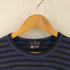 ブラックコムデギャルソン BLACK COMME des GARCONS AD2011 後染め ボーダー柄 Tシャツ レディース JPN:XS