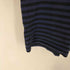 ブラックコムデギャルソン BLACK COMME des GARCONS AD2011 後染め ボーダー柄 Tシャツ レディース JPN:XS
