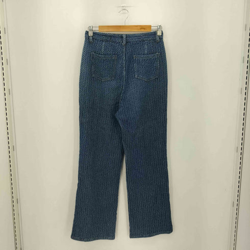 YIZIFANGSHANG 編み込みデニムパンツ Y2K レディース L