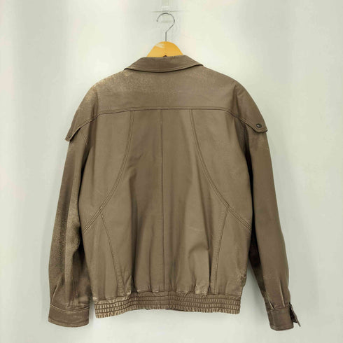 torras ロングスリーブ フロントボタン レザー ジャケット メンズ 50