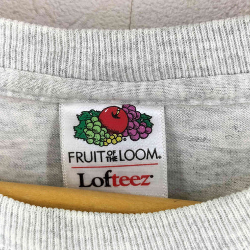 フルーツオブザルーム FRUIT OF THE LOOM fire department アニバーサリー 両面プリントTシャツ メンズ L