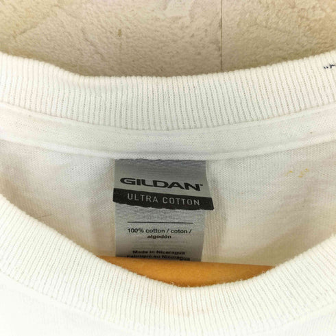 ギルダン GILDAN 企業ロゴ プリントTシャツ メンズ M