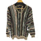 CONTE di MILANO コットンアクリル マルチカラー3Dニット メンズ JPN:XL