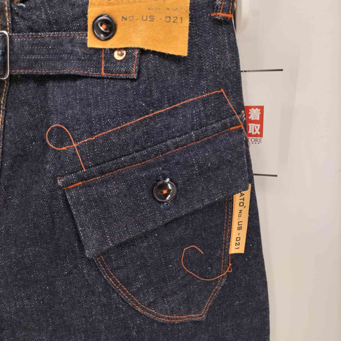 カトー KATO US-021 シンチバック 赤耳 デニムパンツ レディース US:26-27