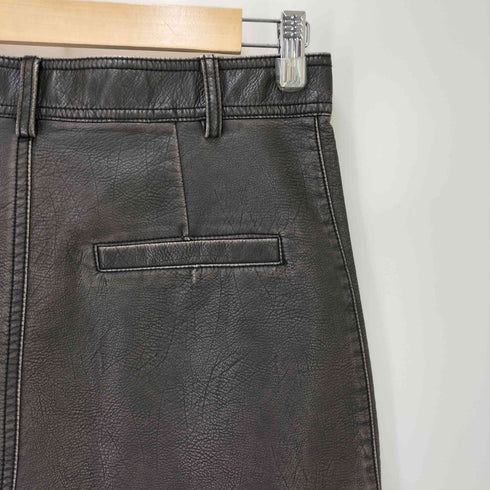 ザラ ZARA フェイクレザー ミニ キュロット レディース JPN:M