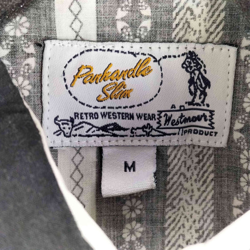 パンハンドルスリム Panhandle Slim ストライプL/S ウエスタンシャツ メンズ JPN:M