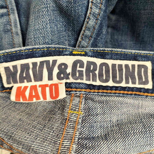 カトー KATO np016 ボタンフライデニムパンツ レディース US:28-29