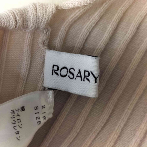 ロザリームーン Rosarymoon バックオープン ニット ワンピース レディース Reguler