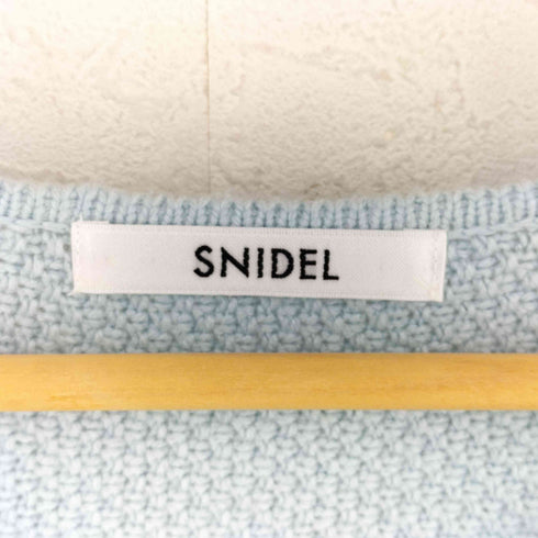 スナイデル snidel 25AW 短丈 ニットカーディガン レディース JPN:1