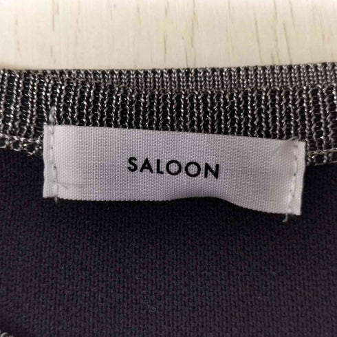 サルーン Saloon ラメニットアンサンブル レディース FREE