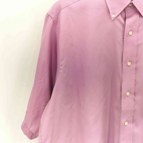 ラルフローレン RALPH LAUREN 90S フロントボタン 半袖 レギュラーカラーシャツ メンズ XL