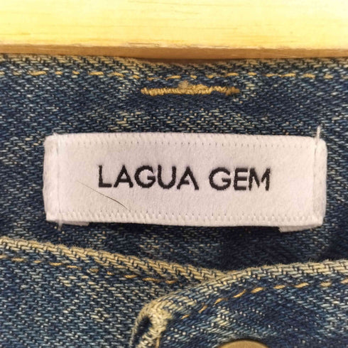 ラグアジェム LAGUA GEM BORT ストレートデニム レディース 23