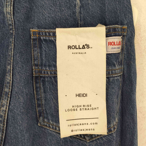 ROLLA'S HIGH RISE LOOSE STRAIGHT import レディース 26