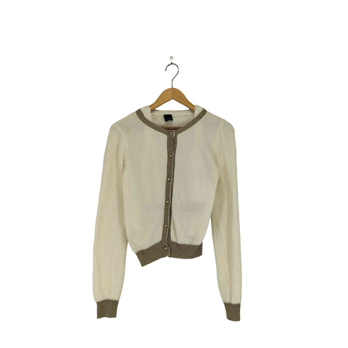 ピンコ PINKO ノーカラーカーディガンセット レディース M