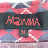 ホンマ HONMA アーガイル柄 ロングスリーブ ポロシャツ メンズ M